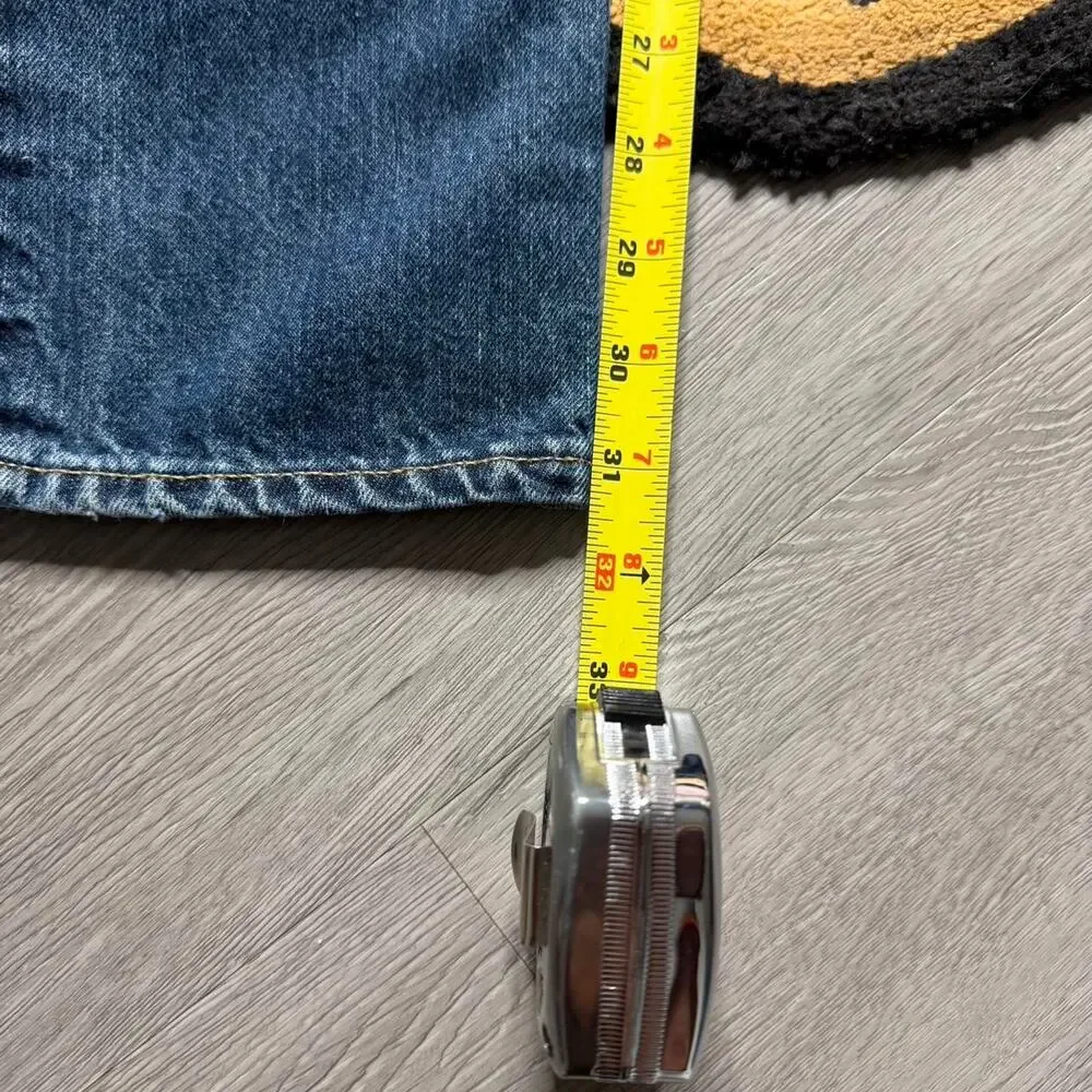 Polo Ralph Lauren Slim Fit Stone Wash Denim Jeans Size 34x32 Blue